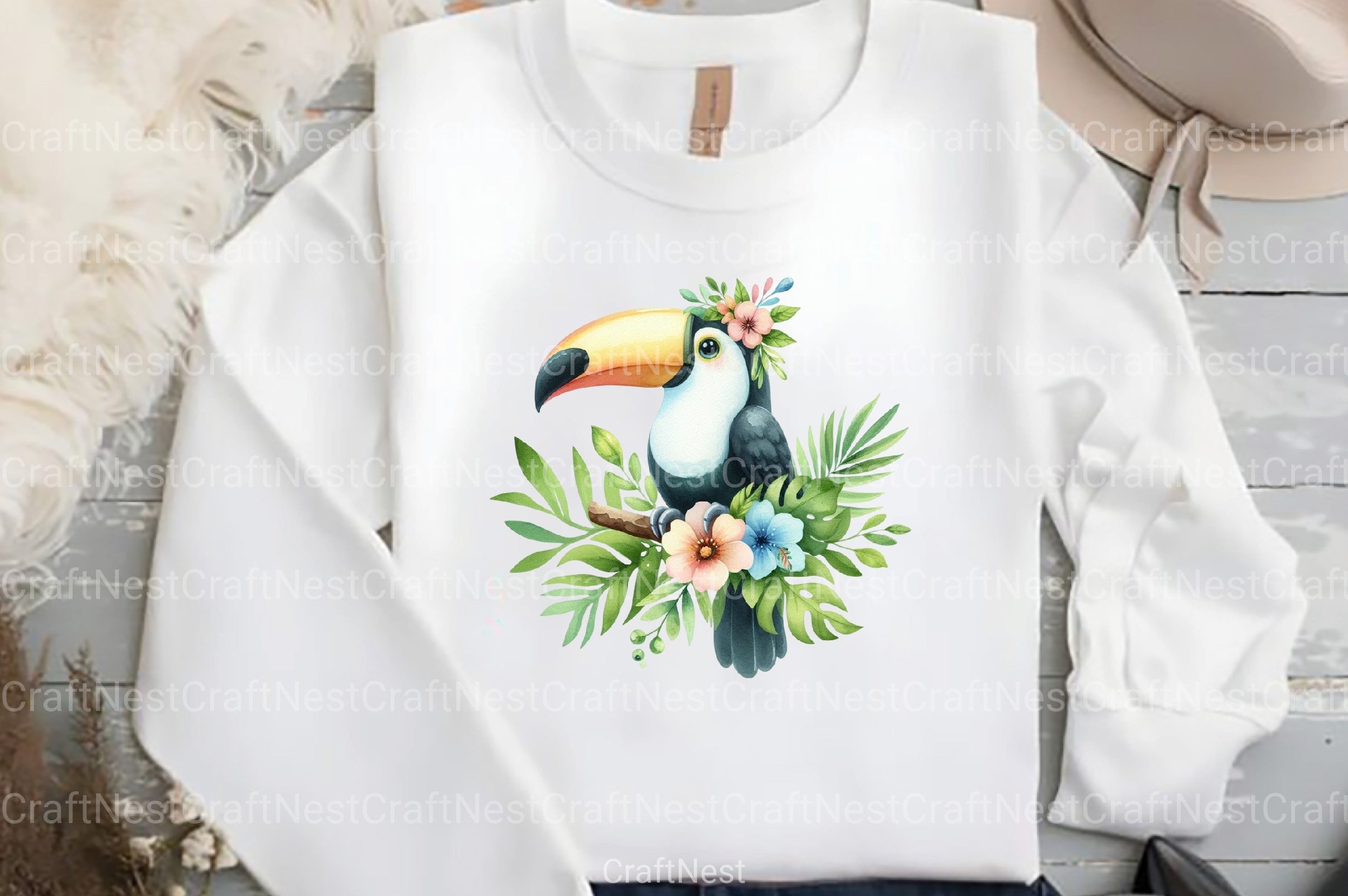 Summer Baby Birds Clipart Bundle 25 - CraftNest - Digital Crafting and Art