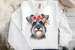 Dog Flower Crowns Clipart Bundle - CraftNest - Digital Crafting and Art