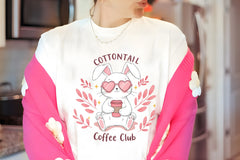 Retro Easter Bunny Iced Coffee Clipart - CraftNest - Digital Crafting and Art