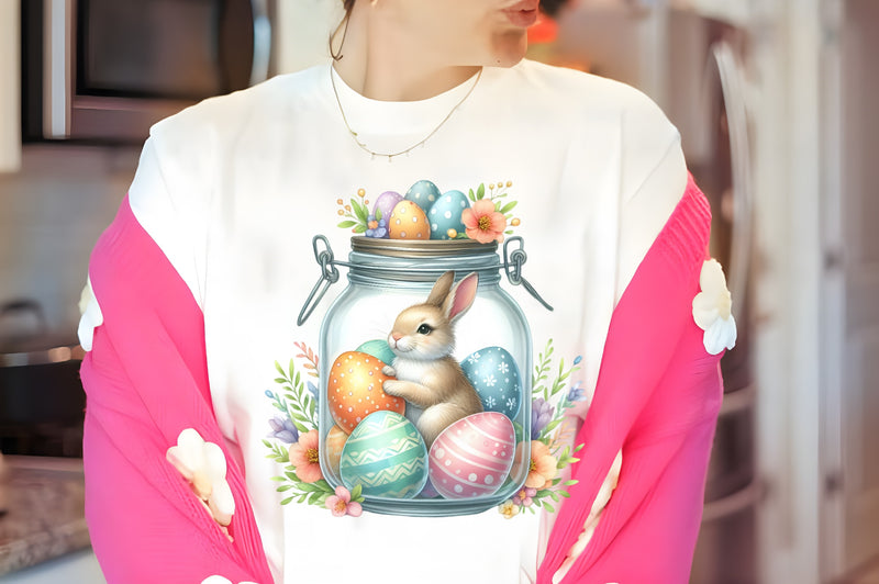 Cute Pink Easter Clipart Bundle 3 - CraftNest - Digital Crafting and Art