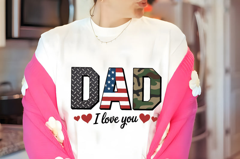 Father's Day Bold Dad Design Clipart Bundle - CraftNest - Digital Crafting and Art