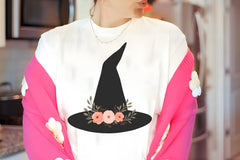Witch Hat Peach Roses Halloween Clipart Bundle - CraftNest - Digital Crafting and Art