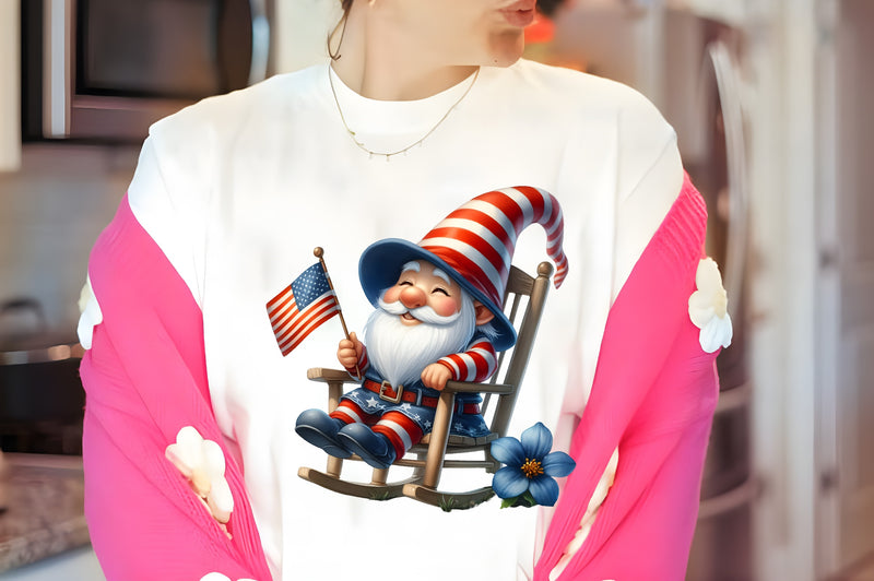 Memorial Day Gnomes Clipart Bundle 4 - CraftNest - Digital Crafting and Art