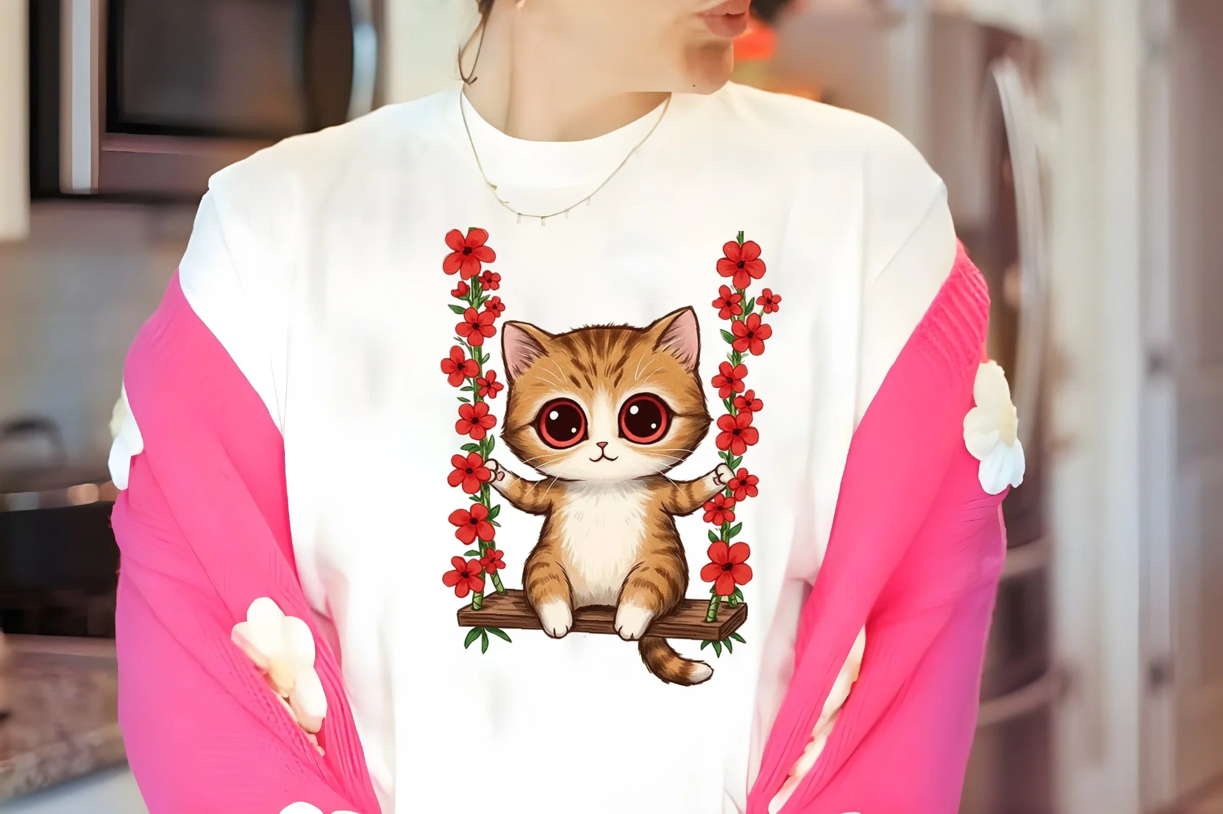 Spring Cat Clipart Bundle 4 - CraftNest - Digital Crafting and Art