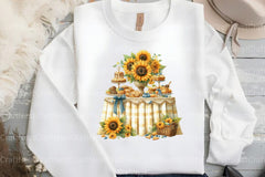 Rustic Sunflower Wedding Clipart Bundle - CraftNest - Digital Crafting and Art