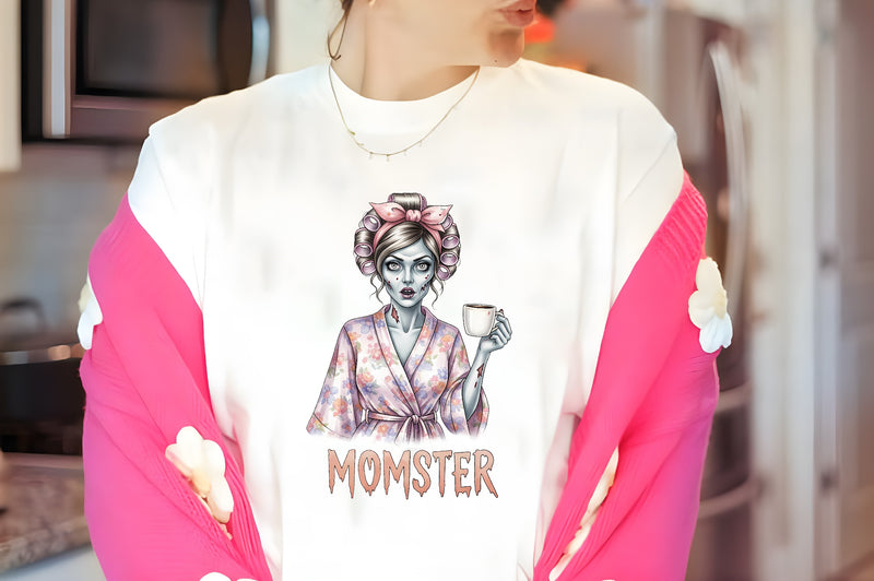 Morning Momster Clipart Bundle - CraftNest - Digital Crafting and Art