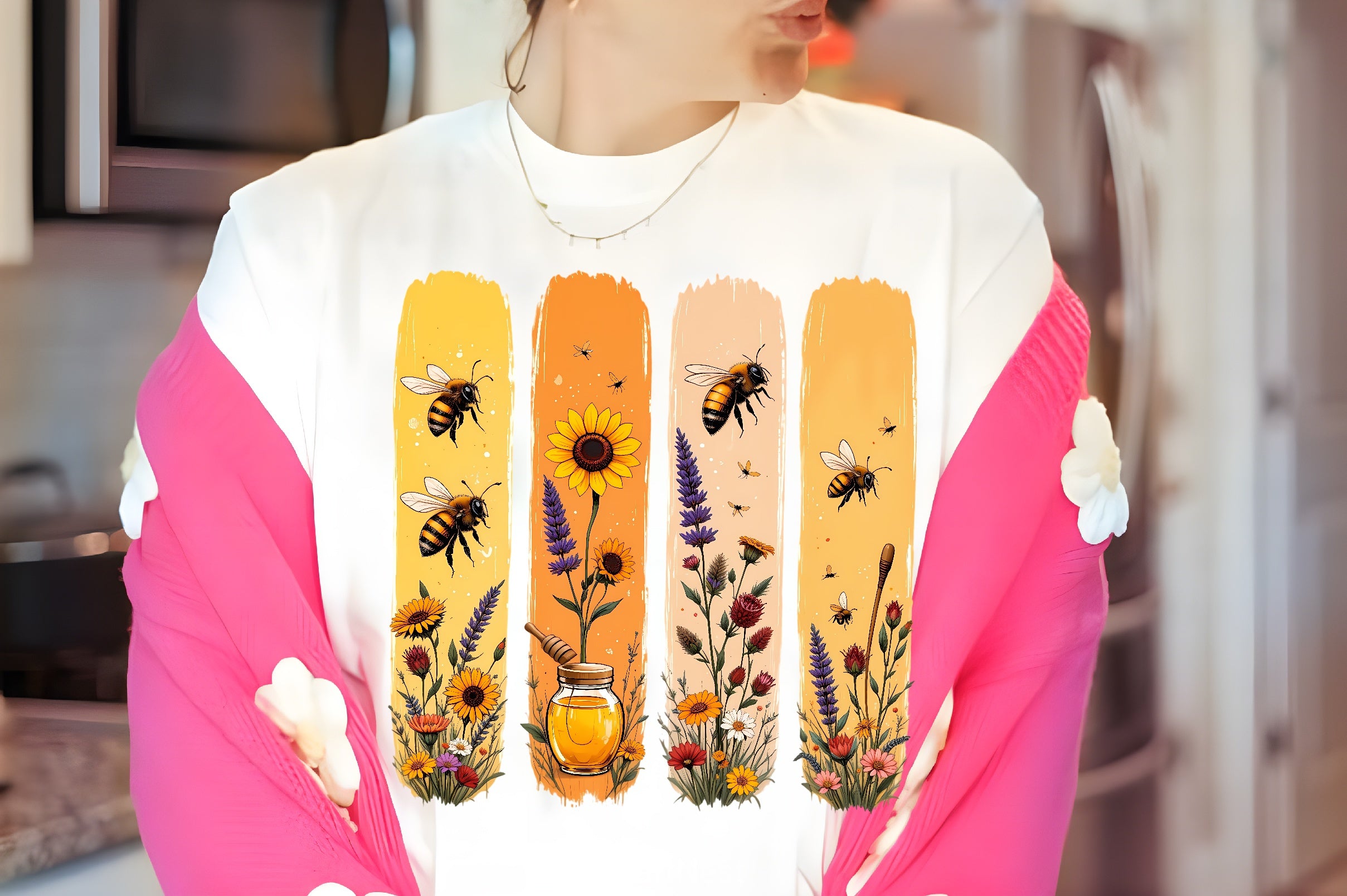 Bee Themed Stripe Clipart Bundle - CraftNest - Digital Crafting and Art