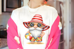 Fun In The Sun Gnome Clipart Bundle - CraftNest - Digital Crafting and Art