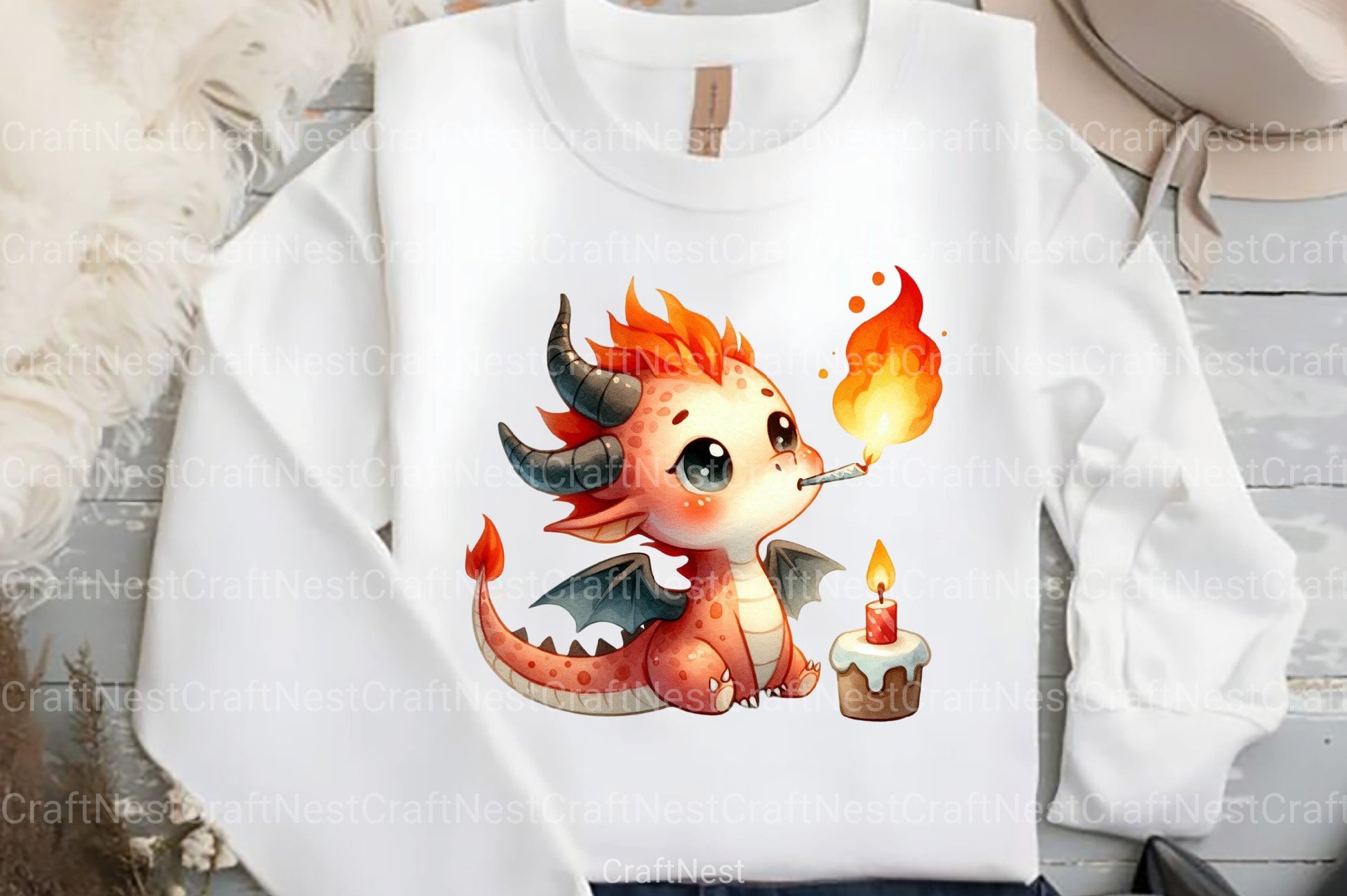 Cute Animals Birthday Clipart Bundle - CraftNest - Digital Crafting and Art