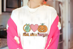Peace Love Pumpkins Clipart Bundle - CraftNest - Digital Crafting and Art