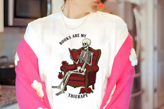 Book Therapy Funny Lover Clipart Bundle - CraftNest - Digital Crafting and Art