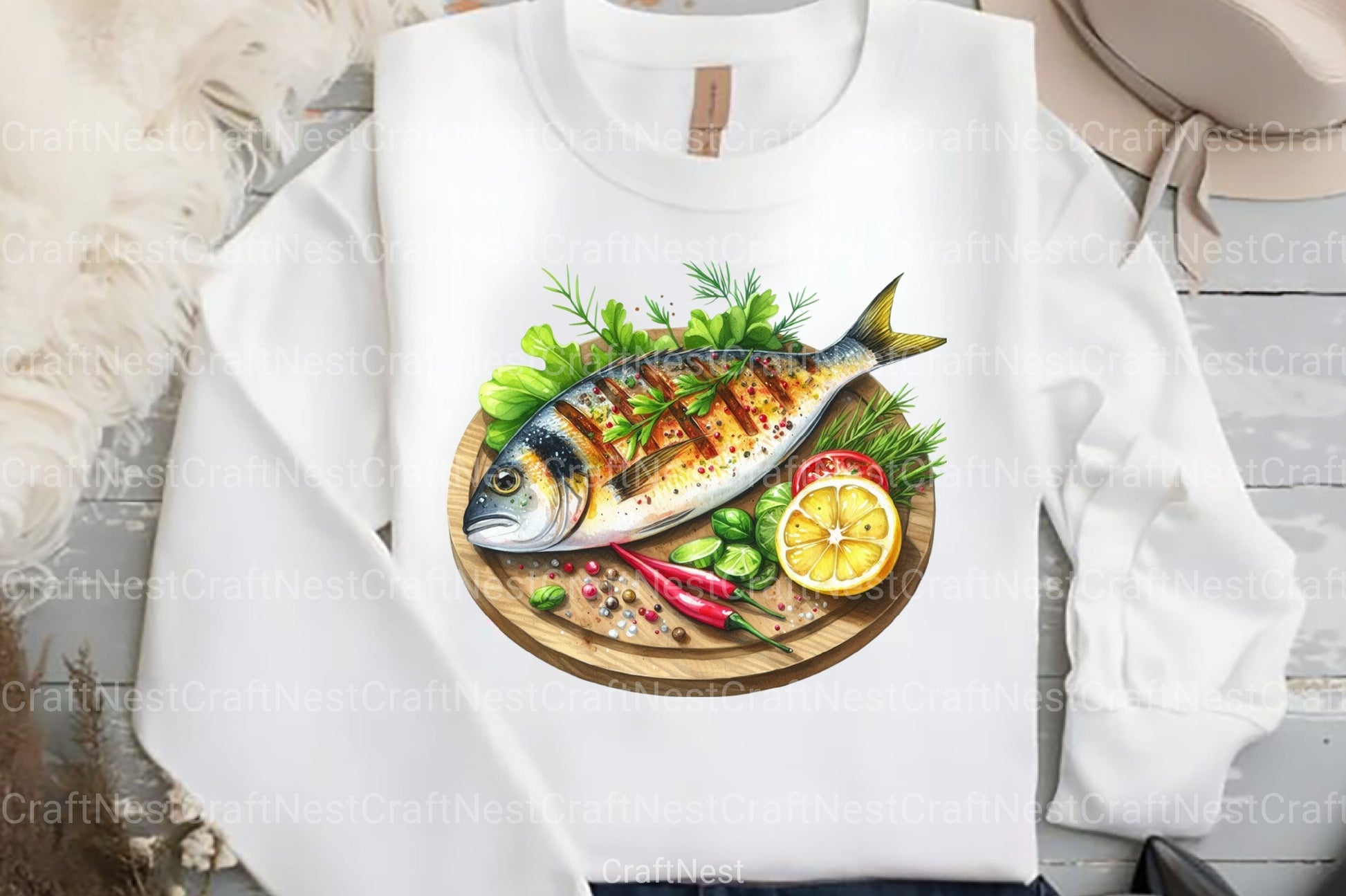 Summer Tropical Food Clipart Bundle 99 - CraftNest - Digital Crafting and Art