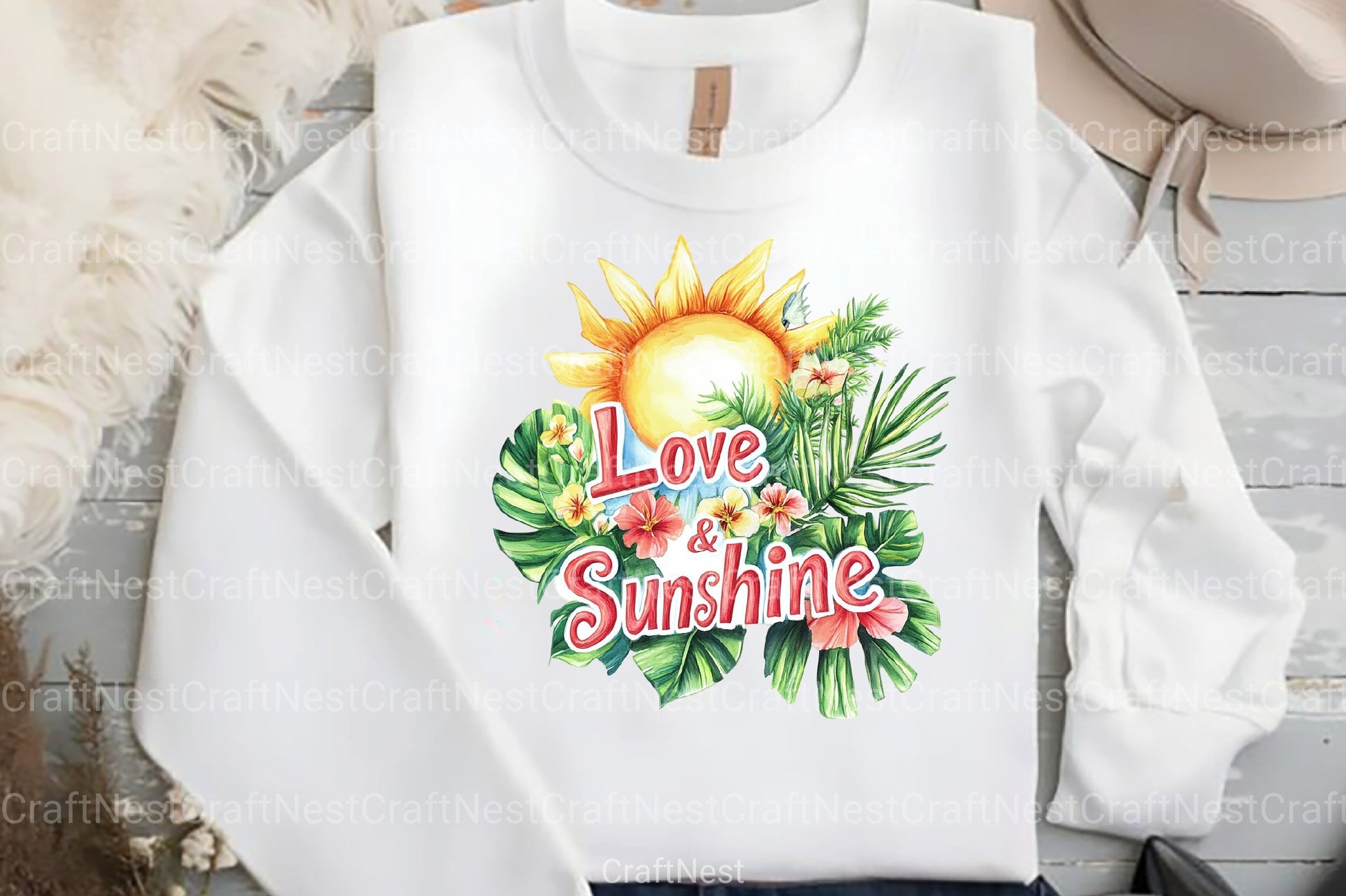 Love Summer Clipart Bundle 990 - CraftNest - Digital Crafting and Art