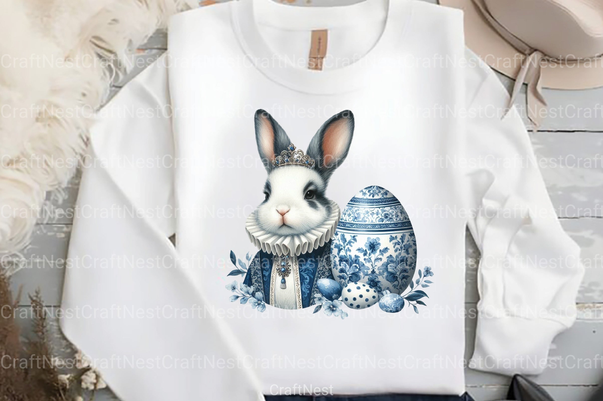 Chinoiseries Easter Clipart Bundle - CraftNest - Digital Crafting and Art