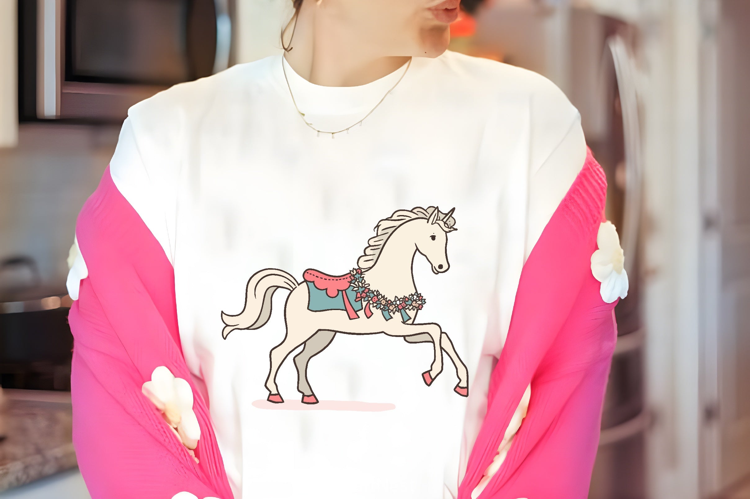 Elegant Carousel Horse Wedding Clipart Bundle - CraftNest - Digital Crafting and Art