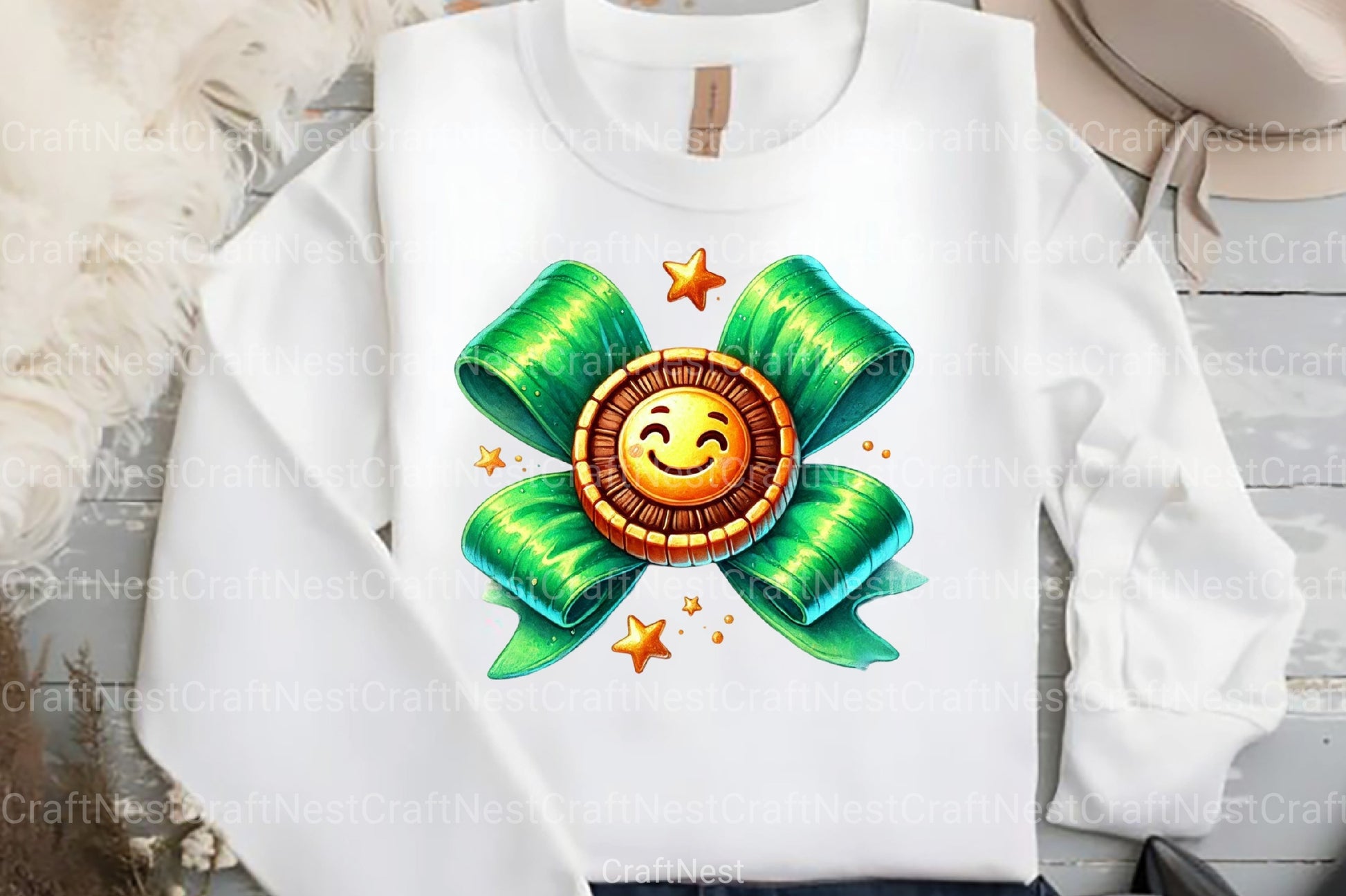 Smiling Cartoon St. Patrick's Day Clipart Bundle - CraftNest - Digital Crafting and Art