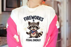 Cartoon Raccoon Sparklers Clipart Bundle - CraftNest - Digital Crafting and Art