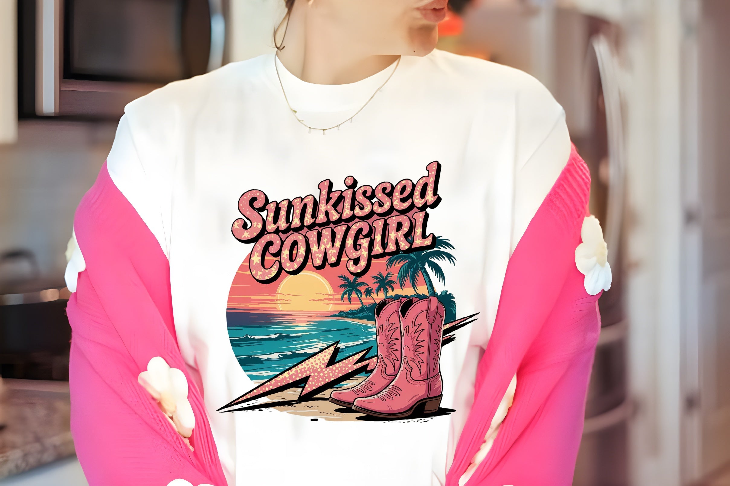 Vintage Sunkissed Cowgirl Clipart Bundle 1 - CraftNest - Digital Crafting and Art