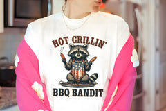 BBQ Bandit Raccoon Clipart Bundle - CraftNest - Digital Crafting and Art