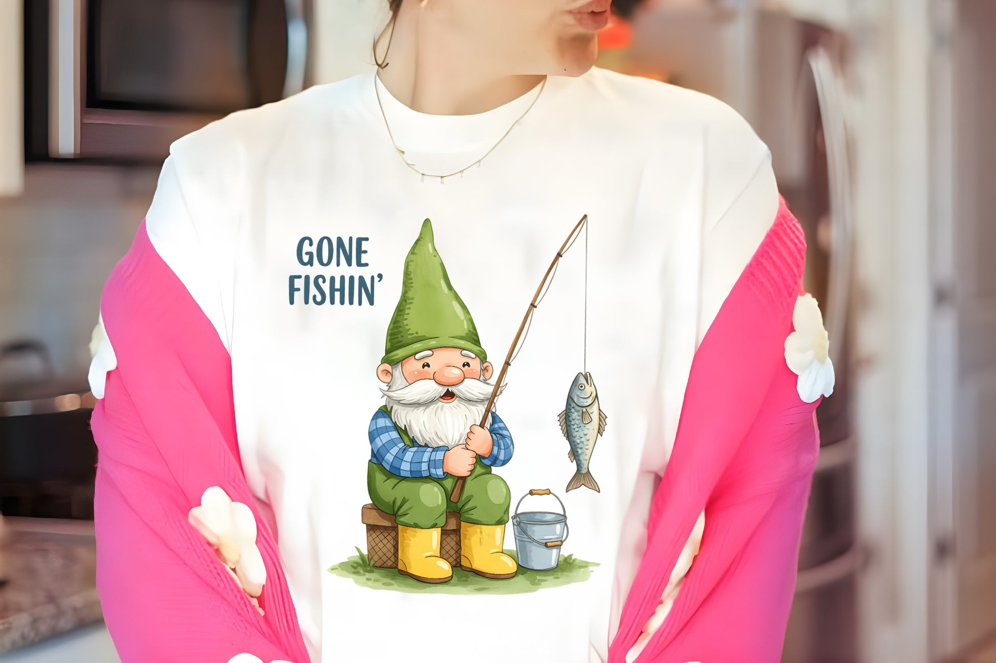 Gone Fishin' Summer Gnome Clipart Bundle - CraftNest - Digital Crafting and Art
