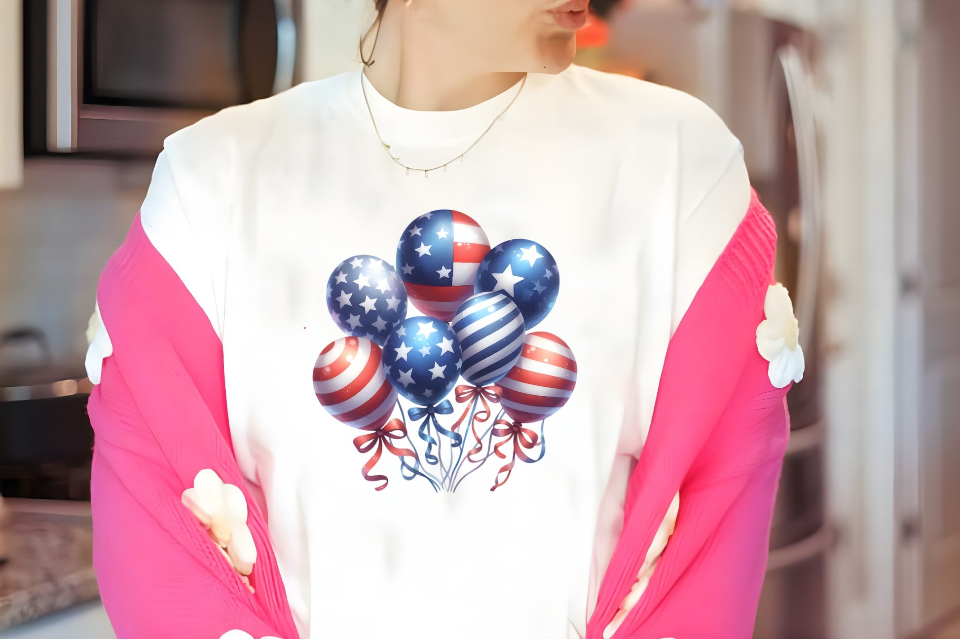 American 4th of July Balloons Clipart Bundle - CraftNest - Digital Crafting and Art