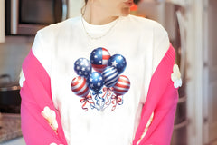 American 4th of July Balloons Clipart Bundle - CraftNest - Digital Crafting and Art