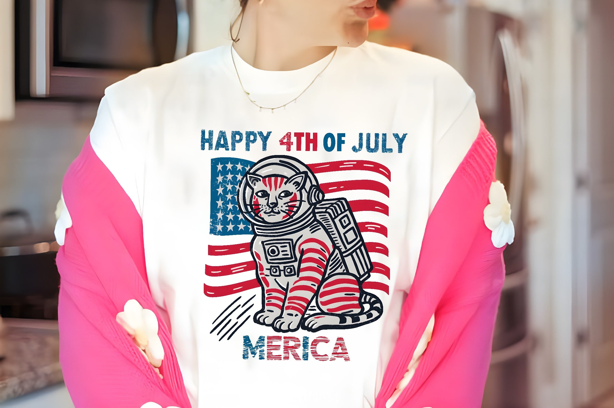 Happy 4th July Cats Clipart Bundle - CraftNest - Digital Crafting and Art