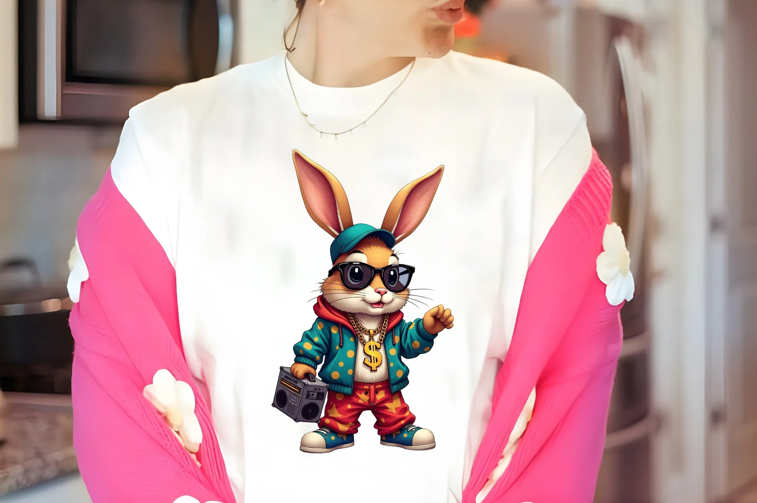 Hip Hop Bunny Easter Clipart Bundle 3 - CraftNest - Digital Crafting and Art