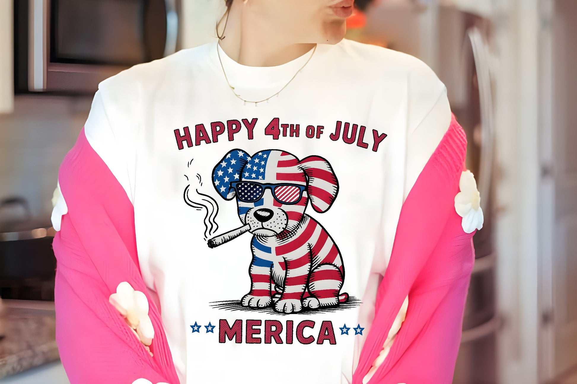 Happy 4th July Puppy Clipart Bundle - CraftNest - Digital Crafting and Art