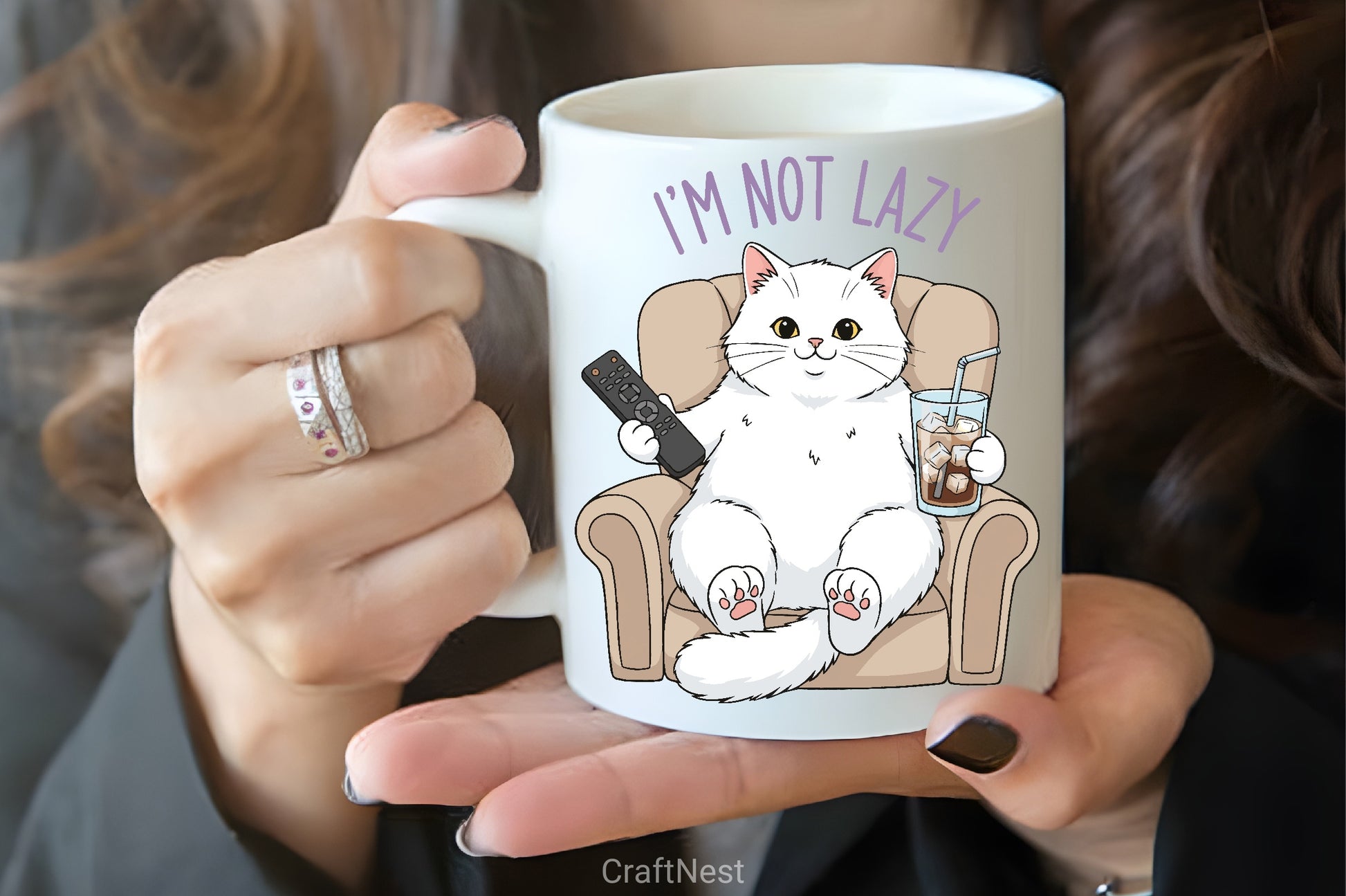 Relaxed Cat Clipart Bundle - CraftNest - Digital Crafting and Art