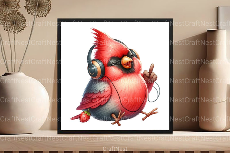 Quirky Funny Bird Clipart Bundle - CraftNest - Digital Crafting and Art