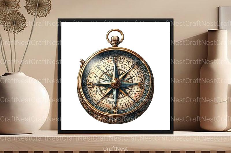 Vintage Travel Clipart Bundle 8 - CraftNest - Digital Crafting and Art