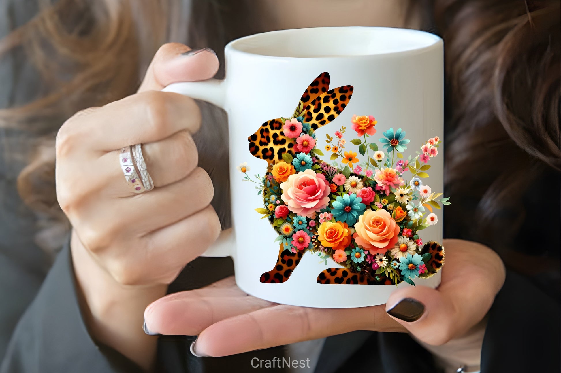 Leopard Bunny Clipart Bundle - CraftNest - Digital Crafting and Art