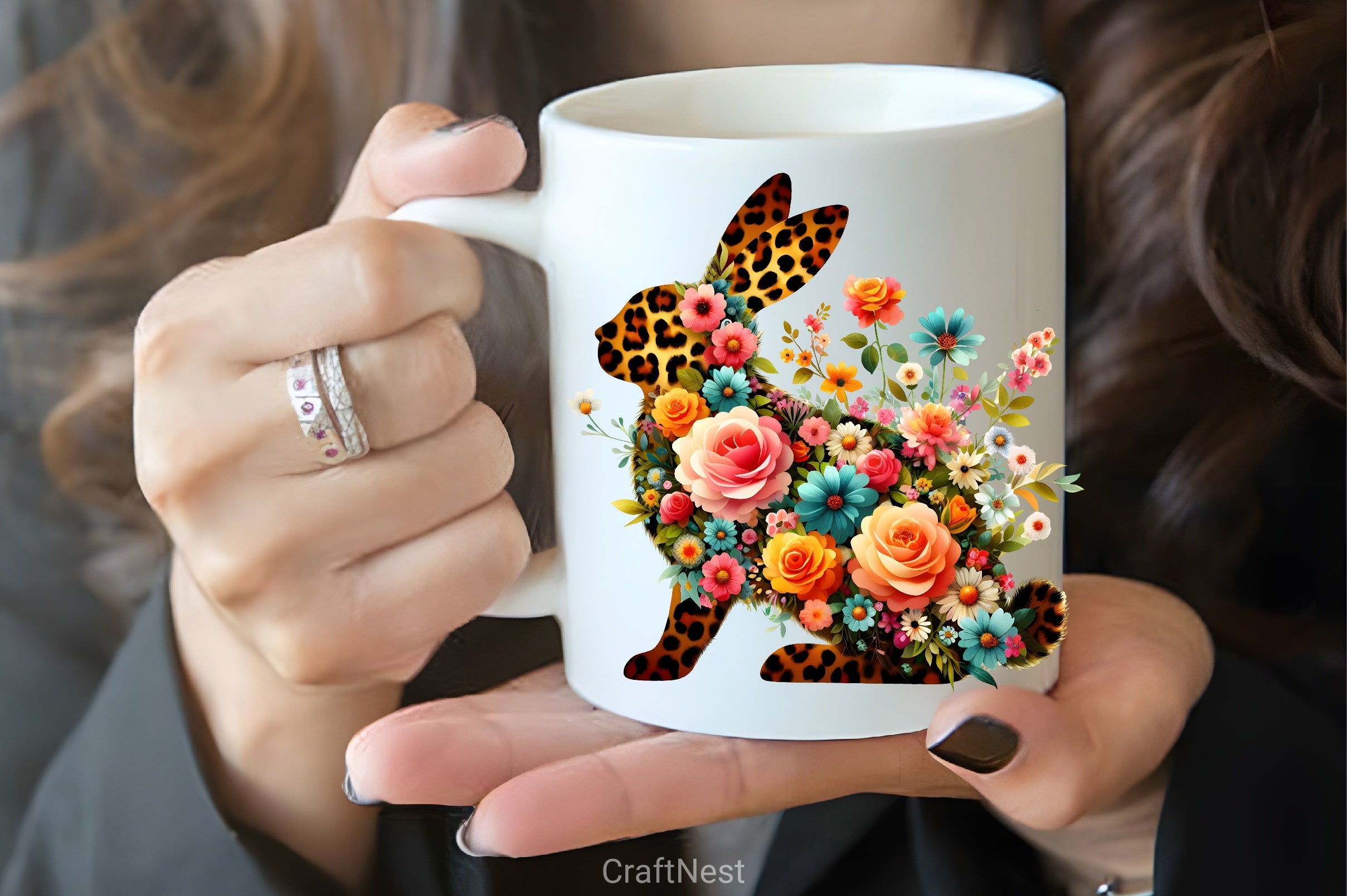 Leopard Bunny Clipart Bundle - CraftNest - Digital Crafting and Art