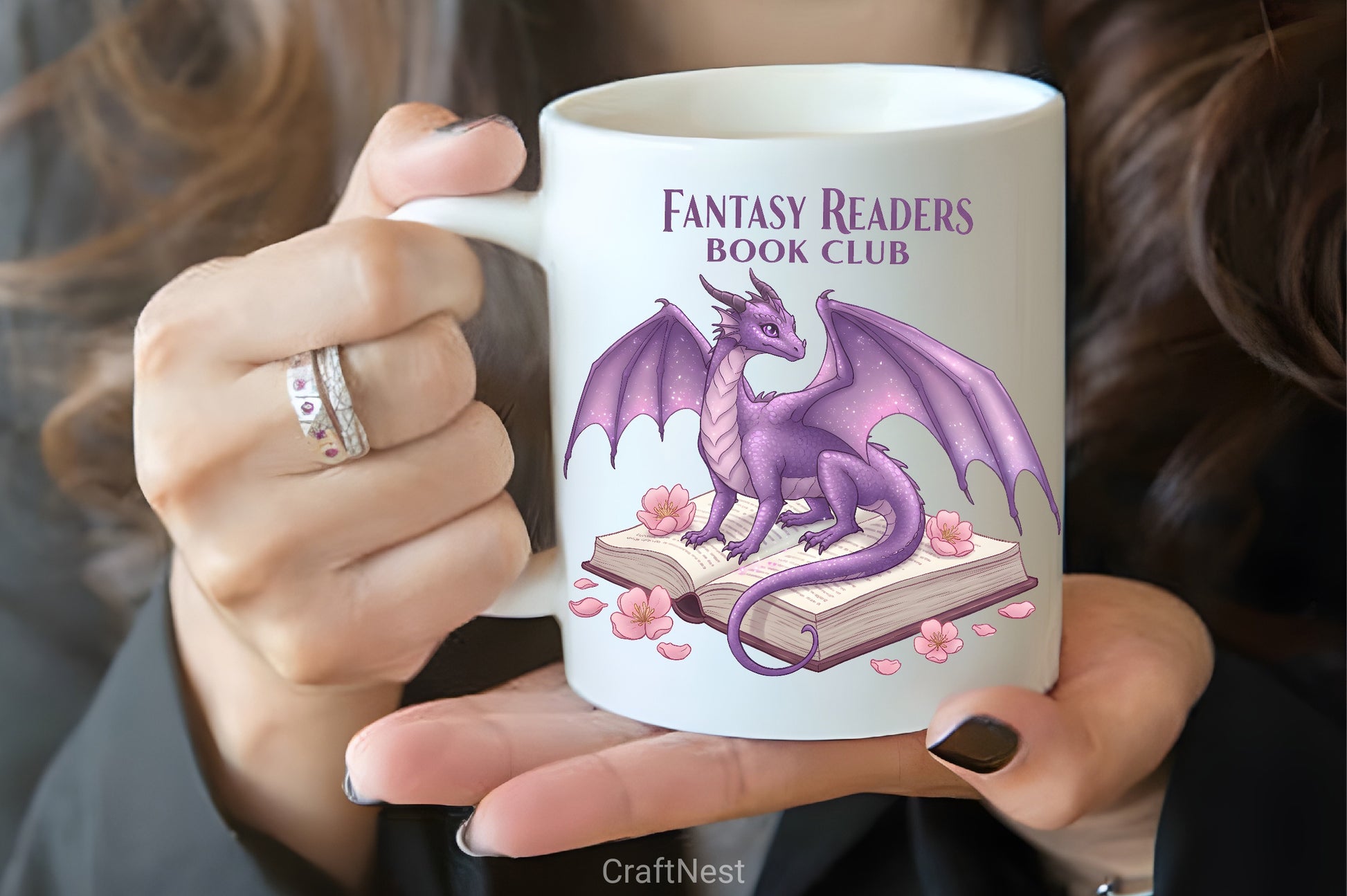 Fantasy Readers Book Club Clipart Bundle - CraftNest - Digital Crafting and Art