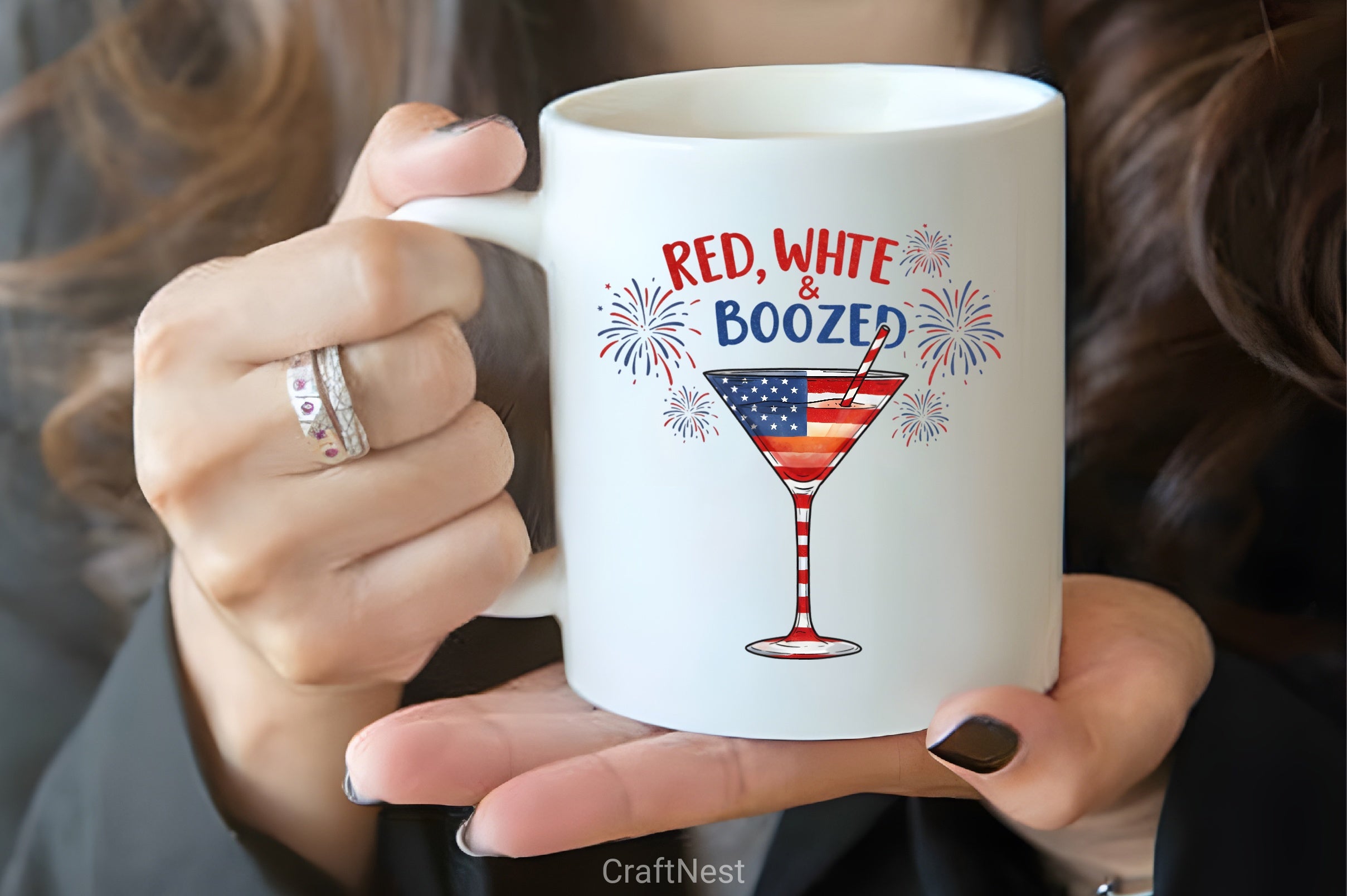 4th of July Drinking Clipart Bundle 5 - CraftNest - Digital Crafting and Art