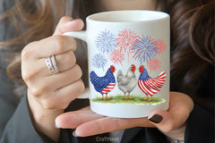 4th of July Chicken Clipart Bundle 2 - CraftNest - Digital Crafting and Art