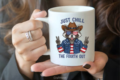 Funny Raccoon 4th of July Clipart Bundle - CraftNest - Digital Crafting and Art