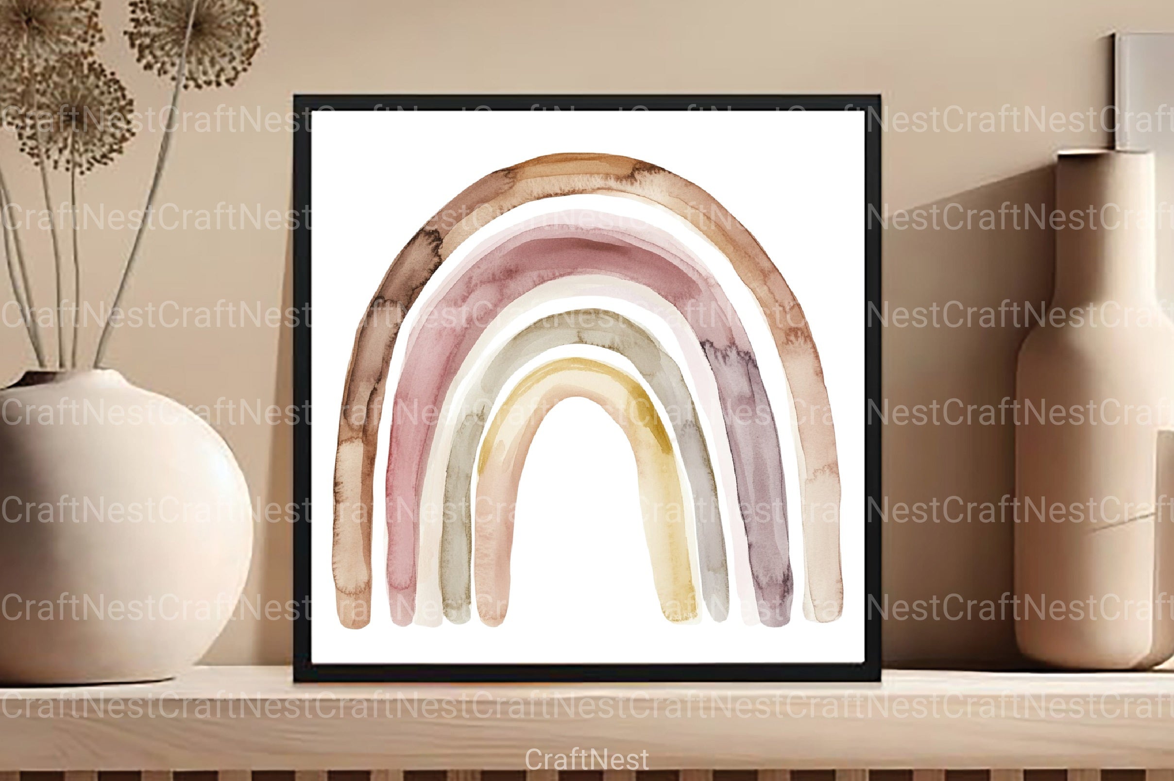 Dreamy Boho Clipart Bundle - CraftNest - Digital Crafting and Art