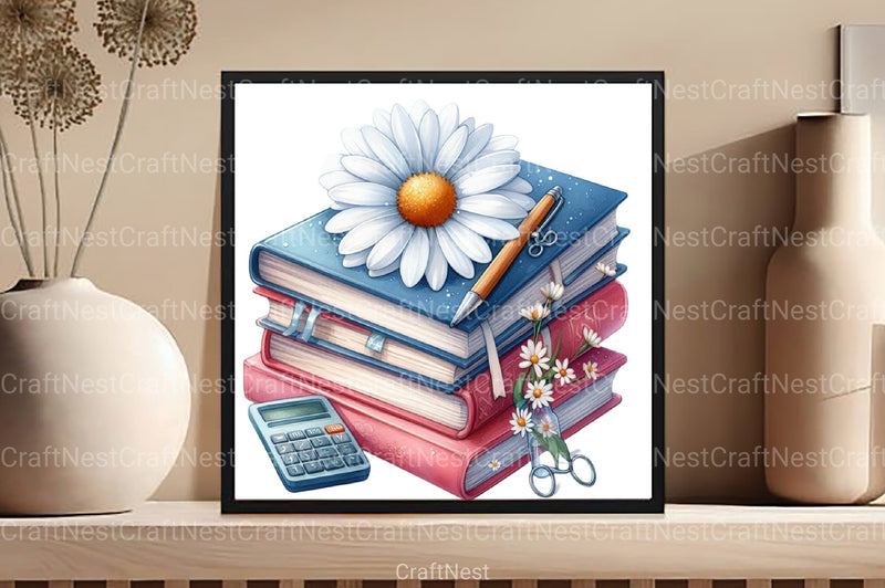 Spring School Clipart Bundle 10 - CraftNest - Digital Crafting and Art