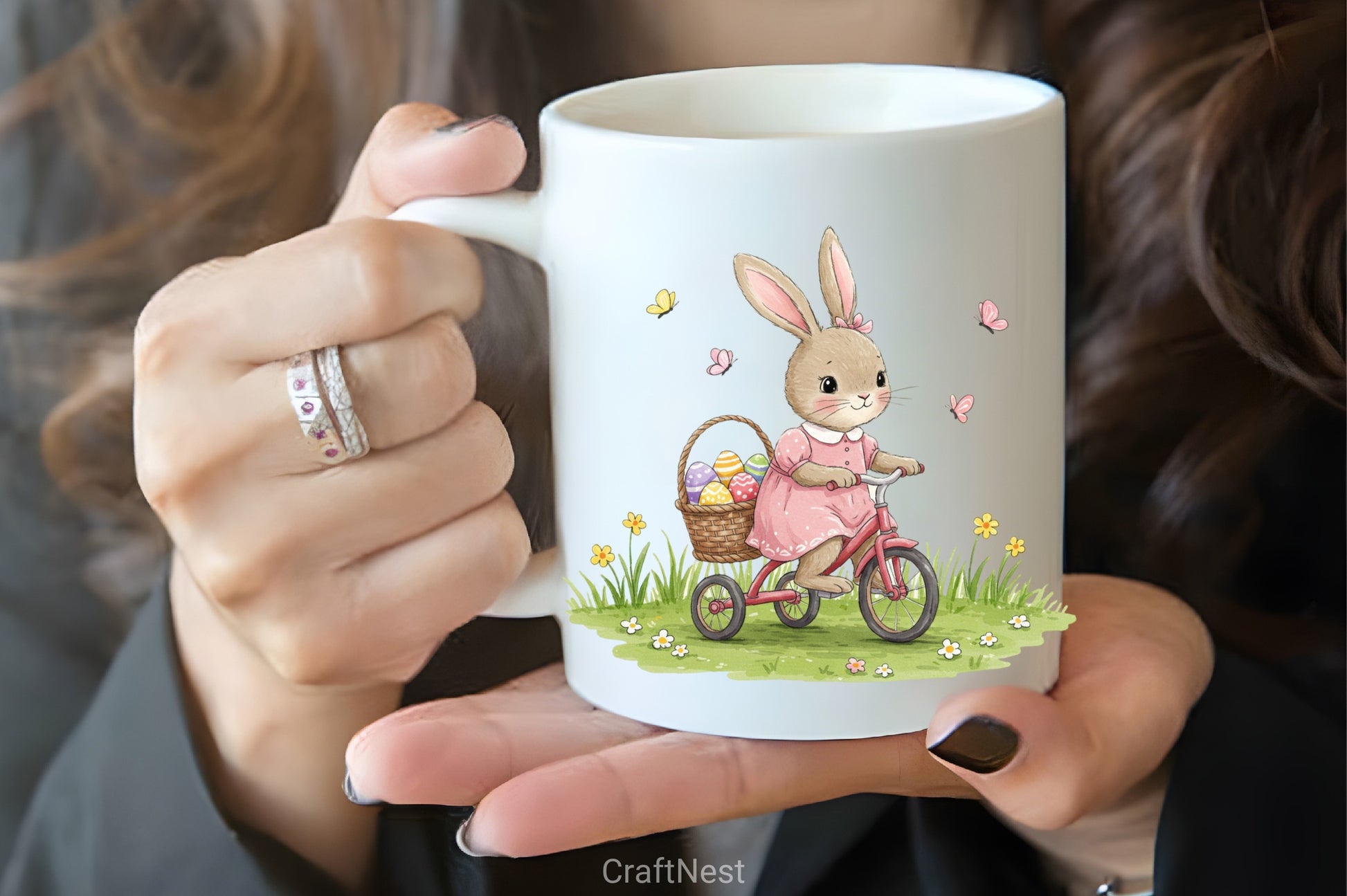 Vintage Easter Bunny Clipart Bundle 32 - CraftNest - Digital Crafting and Art