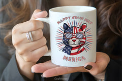 Patriotic Cat Clipart Bundle - CraftNest - Digital Crafting and Art