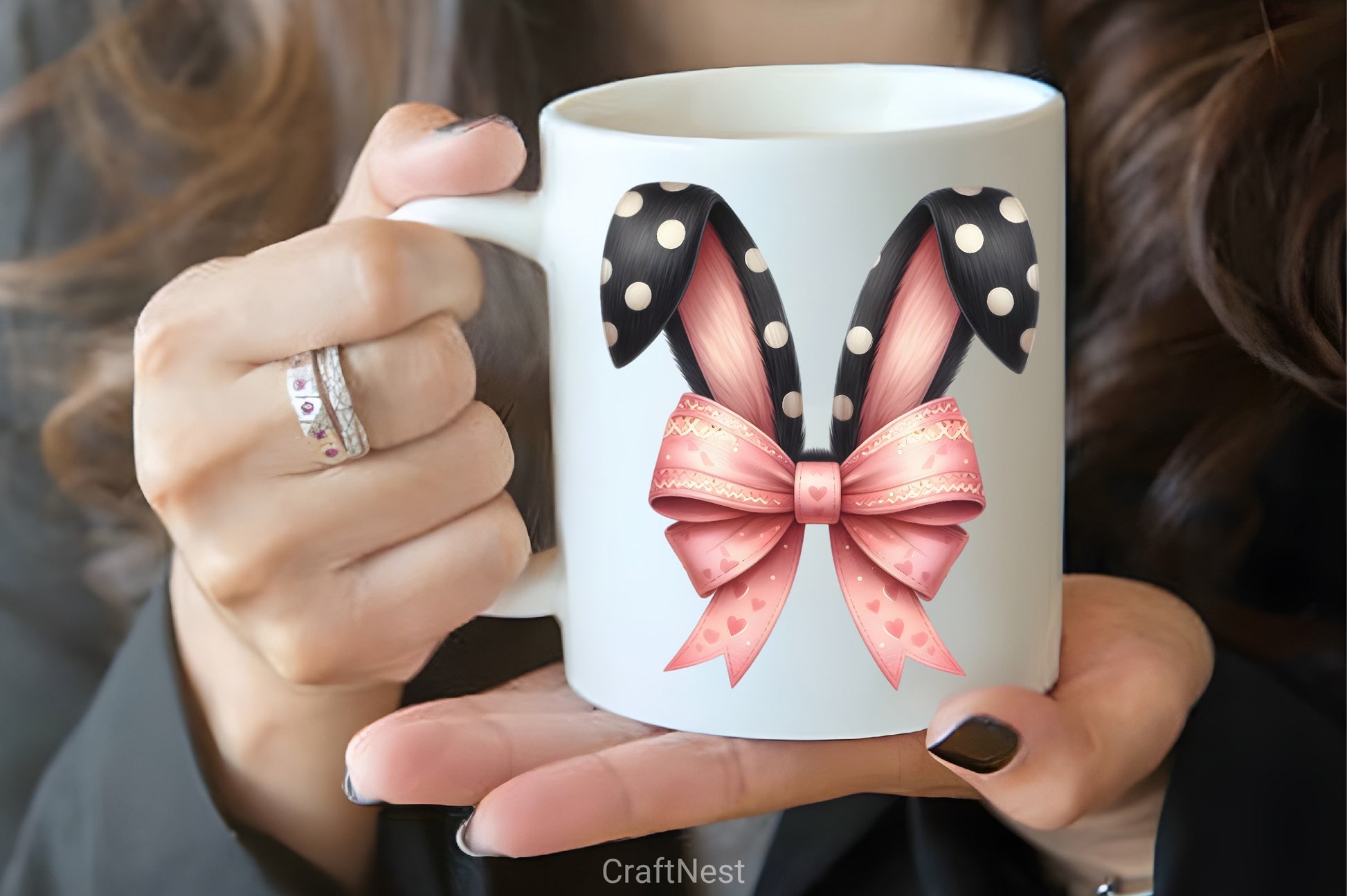 Easter Coquette Leopard Bow Clipart Bundle - CraftNest - Digital Crafting and Art