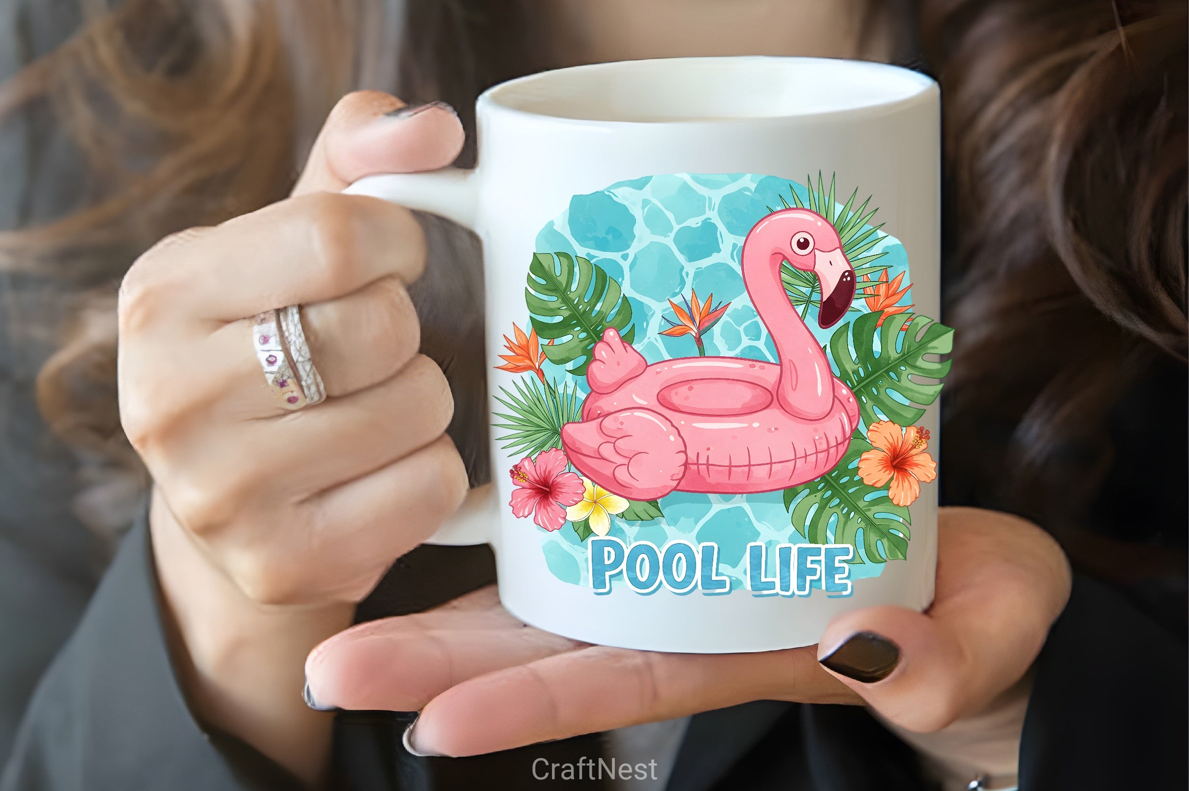 Pool Life Summer Clipart Bundle - CraftNest - Digital Crafting and Art