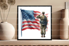 Memorial Day Clipart Bundle 121 - CraftNest - Digital Crafting and Art