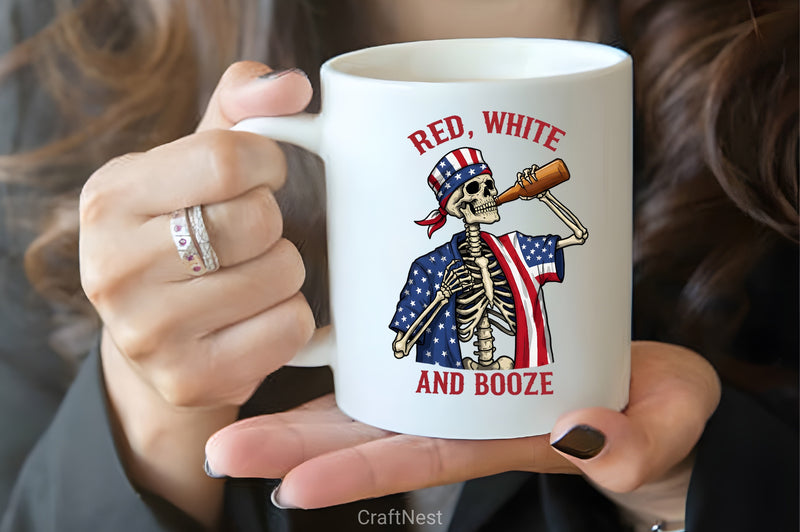 4th of July Booze Clipart Bundle - CraftNest - Digital Crafting and Art