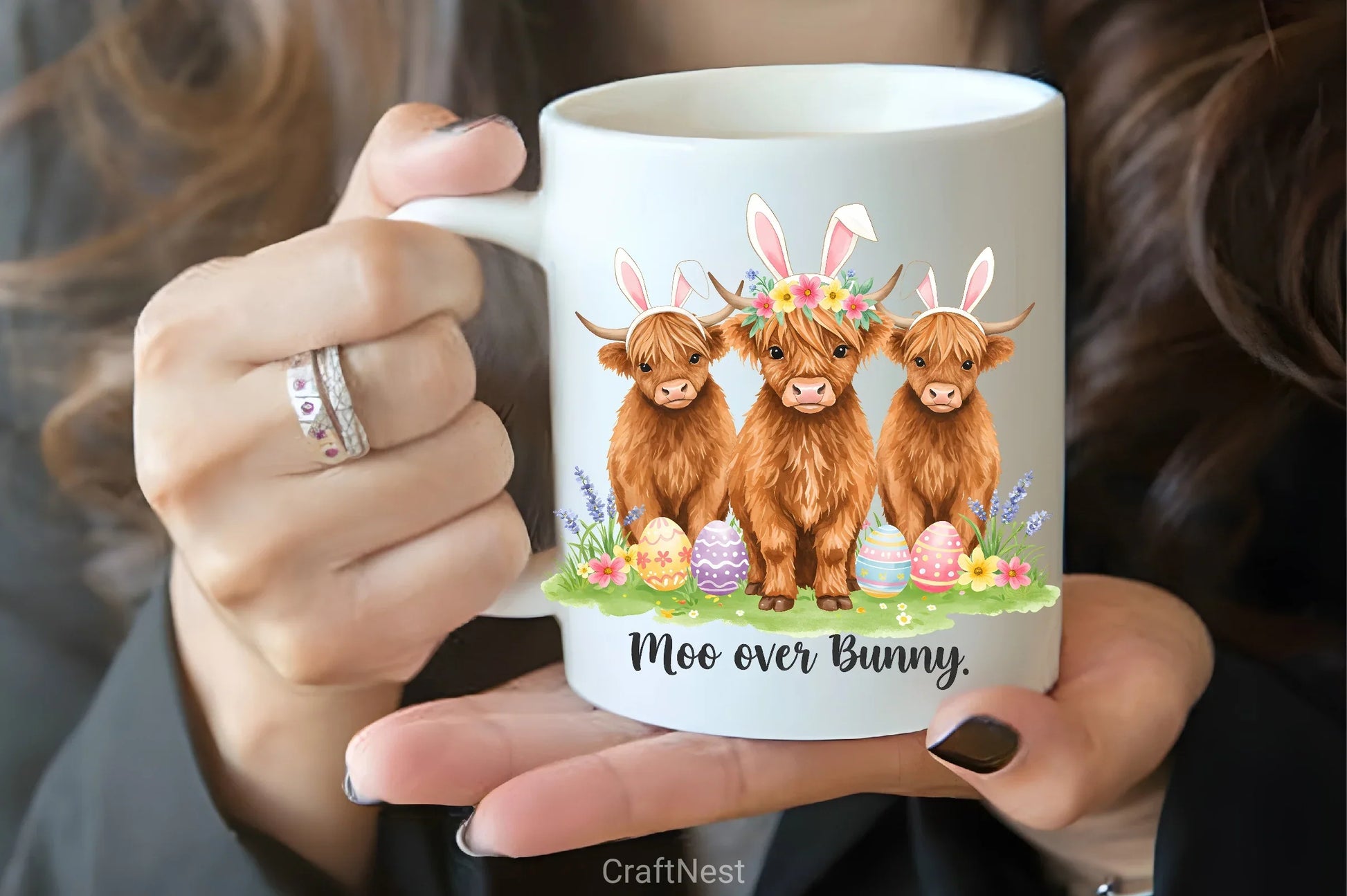 Easter Cows Clipart Bundle - CraftNest - Digital Crafting and Art