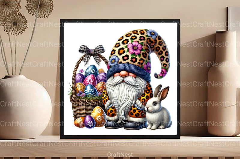 Easter Gnomi Clipart Bundle - CraftNest - Digital Crafting and Art