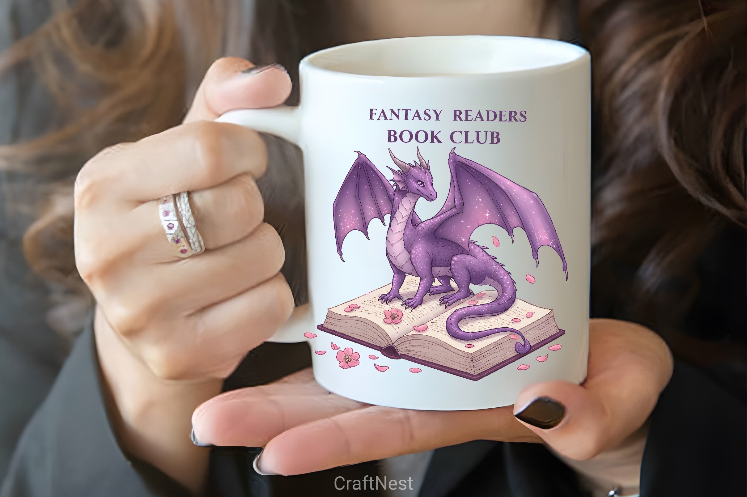 Fantasy Readers Book Club Clipart Bundle   3 - CraftNest - Digital Crafting and Art