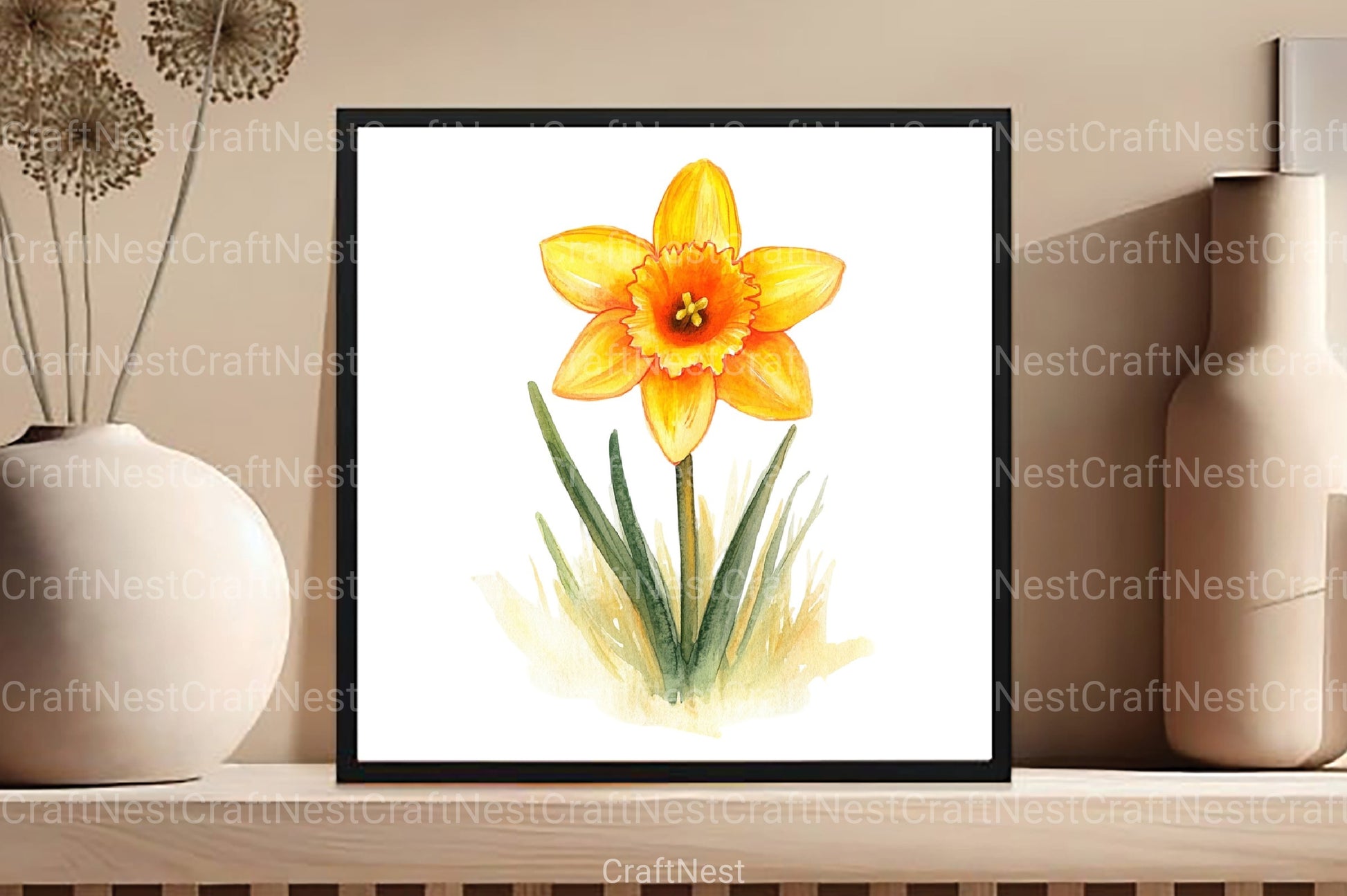 Gold Glowy Flowers Clipart Bundle - CraftNest - Digital Crafting and Art